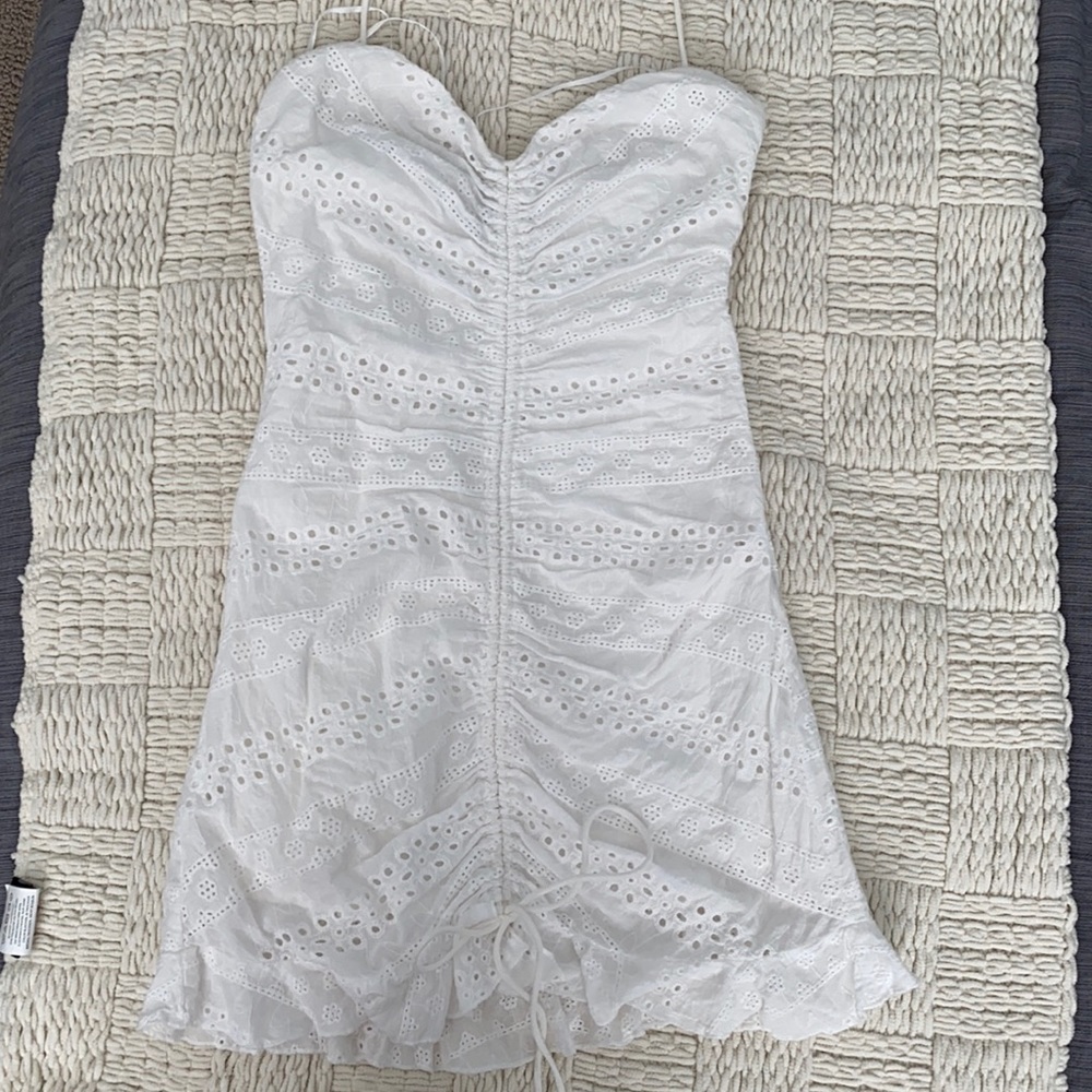 Princess Polly White Eyelet Dress